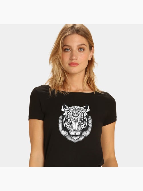 Camiseta Mujer - TIGER 2 - Kiabi Camiseta Mujer - TIGER 2 - Kiabi