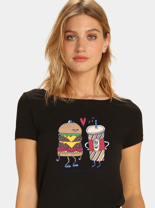 Camiseta Mujer - TOGETHER 1 - Kiabi