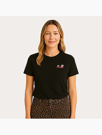 Camiseta Mujer - TOM AND JERRY CLASSIC FACES
