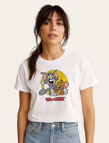 Camiseta Mujer - TOM AND JERRY THUMBS UP