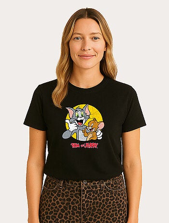Camiseta Mujer - TOM AND JERRY THUMBS UP
