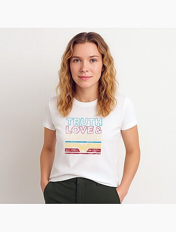 Camiseta Mujer - TRUTH LOVE & JUSTICE WONDER WOMAN