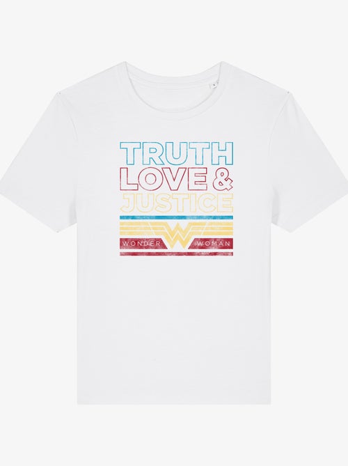 Camiseta Mujer - TRUTH LOVE & JUSTICE WONDER WOMAN - Kiabi Camiseta Mujer - TRUTH LOVE & JUSTICE WONDER WOMAN - Kiabi
