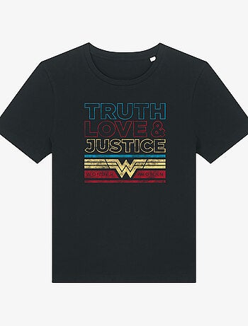 Camiseta Mujer - TRUTH LOVE & JUSTICE WONDER WOMAN