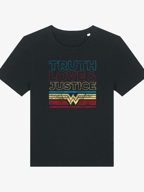 Camiseta Mujer - TRUTH LOVE & JUSTICE WONDER WOMAN - Kiabi Camiseta Mujer - TRUTH LOVE & JUSTICE WONDER WOMAN - Kiabi