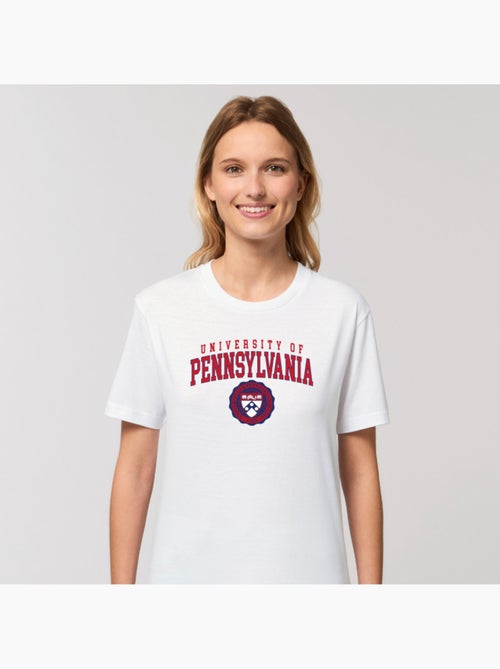Camiseta Mujer - UNIVERSITY OF PENNSYLVANIA - Kiabi Camiseta Mujer - UNIVERSITY OF PENNSYLVANIA - Kiabi