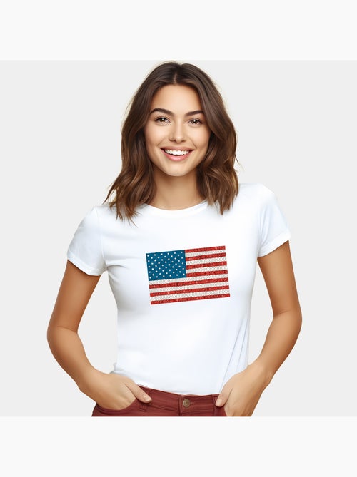 Camiseta Mujer - USA - Kiabi Camiseta Mujer - USA - Kiabi