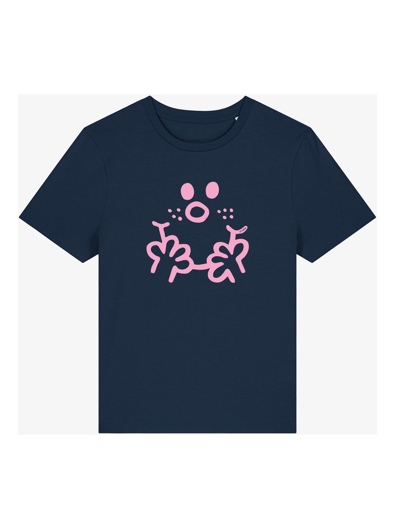 Camiseta Mujer - VISAGE MADAME Azul marino - Kiabi