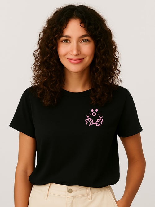 Camiseta Mujer - VISAGE MADAME CŒUR - Kiabi