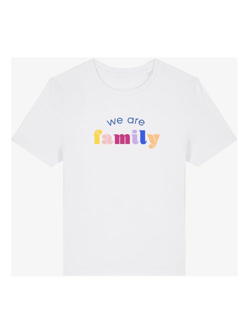 Camiseta Mujer - WE ARE FAMILY - Kiabi