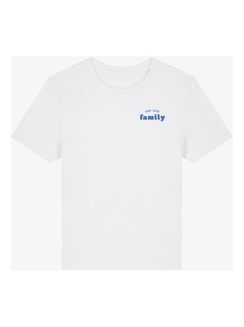 Camiseta Mujer - WE ARE FAMILY COEUR - Kiabi