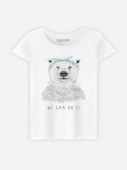 Camiseta Mujer - WE CAN DO IT - Kiabi