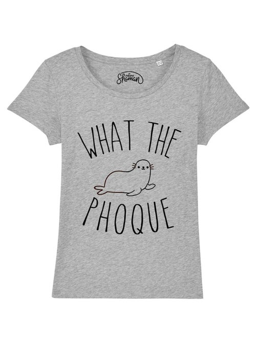 Camiseta Mujer - WHAT THE PHOQUE - Kiabi Camiseta Mujer - WHAT THE PHOQUE - Kiabi