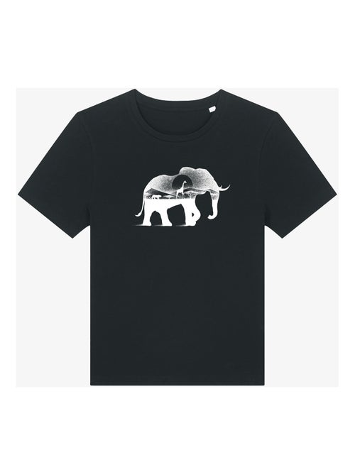 Camiseta Mujer - WILD AFRICA - Kiabi