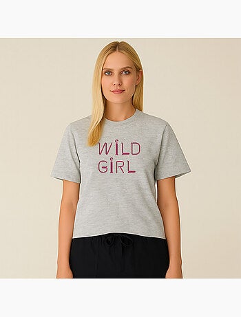 Camiseta Mujer - WILD GIRL