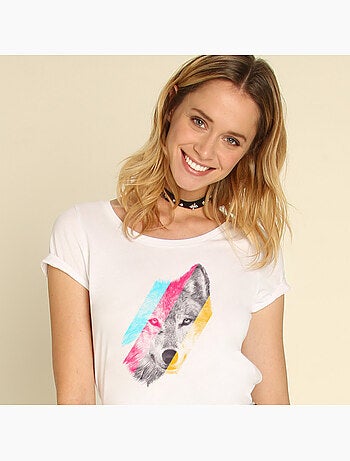 Camiseta Mujer - WILD WOLF