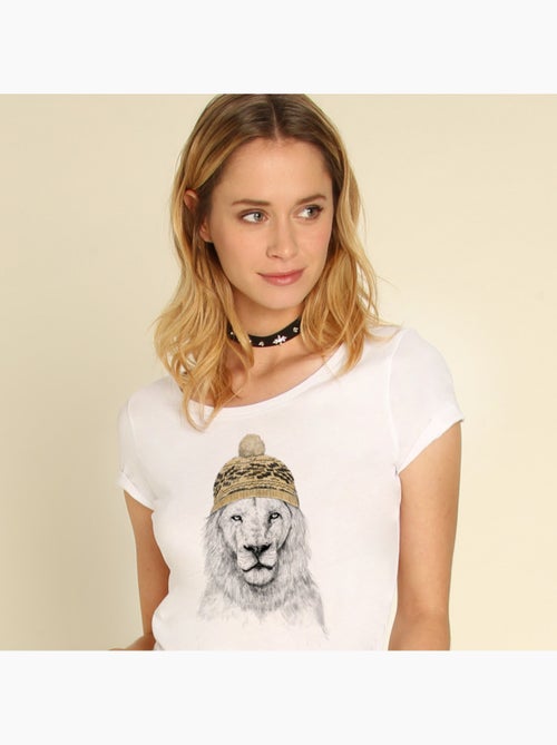 Camiseta Mujer - WINTER IS COMING - Kiabi Camiseta Mujer - WINTER IS COMING - Kiabi