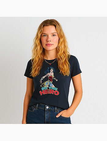 Camiseta Mujer - WONDER WOMAN BE THE HERO 2