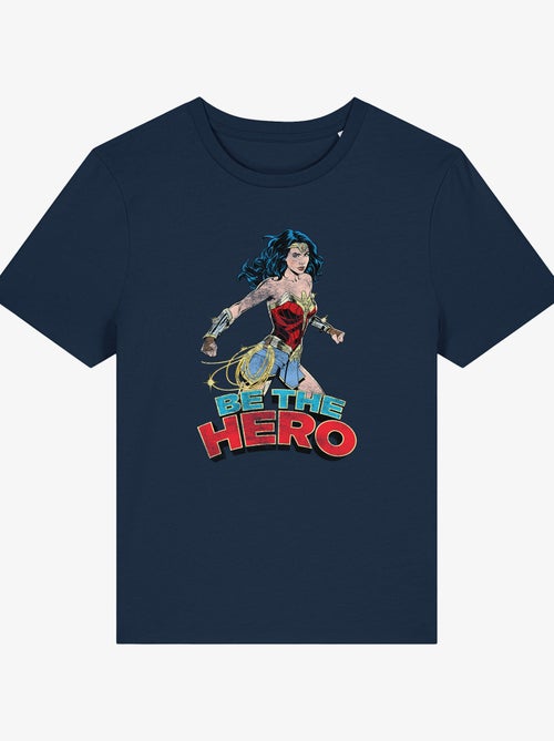 Camiseta Mujer - WONDER WOMAN BE THE HERO 2 - Kiabi Camiseta Mujer - WONDER WOMAN BE THE HERO 2 - Kiabi