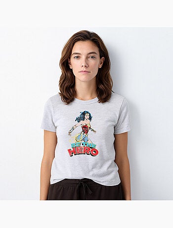 Camiseta Mujer - WONDER WOMAN BE THE HERO 2