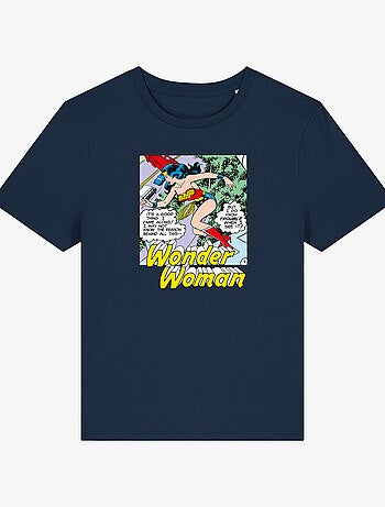 Camiseta Mujer - WONDER WOMAN I DO KNOW TROUBLE WHEN I SEE IT