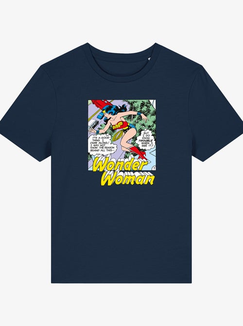 Camiseta Mujer - WONDER WOMAN I DO KNOW TROUBLE WHEN I SEE IT - Kiabi Camiseta Mujer - WONDER WOMAN I DO KNOW TROUBLE WHEN I SEE IT - Kiabi
