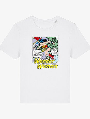 Camiseta Mujer - WONDER WOMAN I DO KNOW TROUBLE WHEN I SEE IT