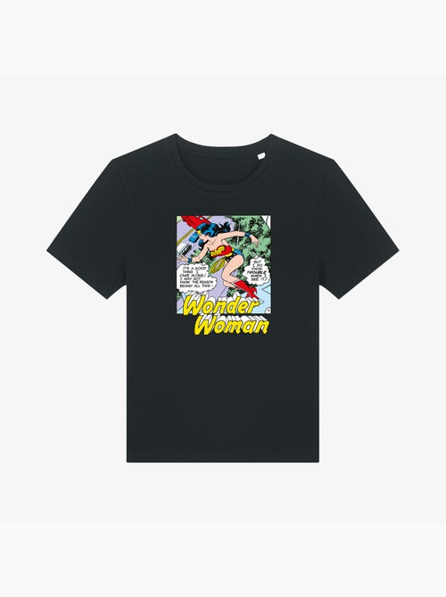 Camiseta Mujer - WONDER WOMAN I DO KNOW TROUBLE WHEN I SEE IT - Kiabi Camiseta Mujer - WONDER WOMAN I DO KNOW TROUBLE WHEN I SEE IT - Kiabi