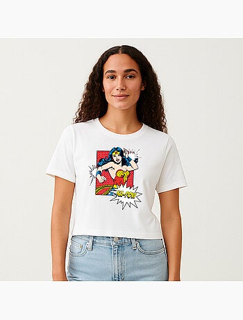 Camiseta Mujer - WONDER WOMAN KA POW