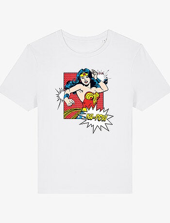 Camiseta Mujer - WONDER WOMAN KA POW