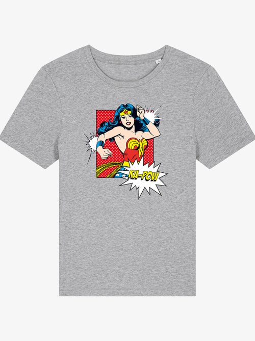 Camiseta Mujer - WONDER WOMAN KA POW - Kiabi Camiseta Mujer - WONDER WOMAN KA POW - Kiabi