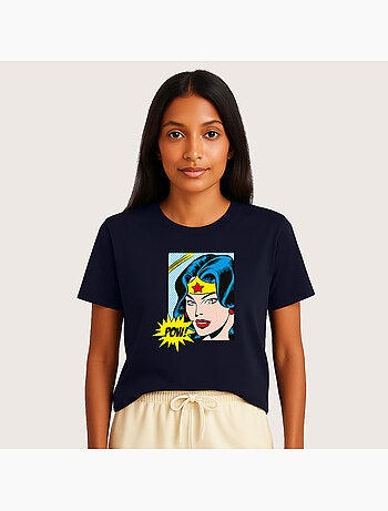 Camiseta Mujer - WONDER WOMAN POW