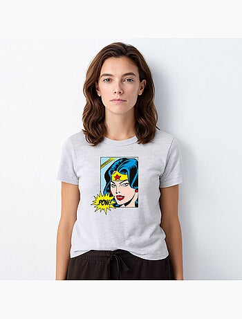 Camiseta Mujer - WONDER WOMAN POW