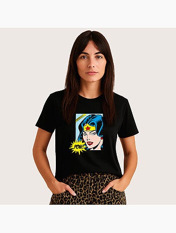 Camiseta Mujer - WONDER WOMAN POW