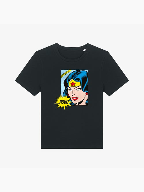 Camiseta Mujer - WONDER WOMAN POW - Kiabi Camiseta Mujer - WONDER WOMAN POW - Kiabi