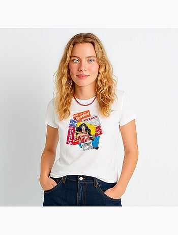 Camiseta Mujer - WONDER WOMAN TOGETHER WE RISE