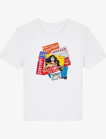 Camiseta Mujer - WONDER WOMAN TOGETHER WE RISE