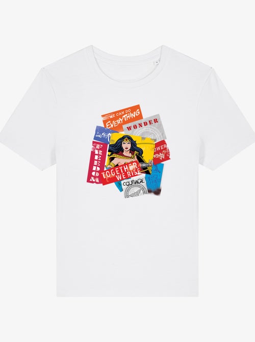 Camiseta Mujer - WONDER WOMAN TOGETHER WE RISE - Kiabi