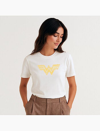 Camiseta Mujer - WONDER WOMAN VINTAGE LOGO