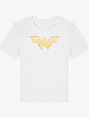 Camiseta Mujer - WONDER WOMAN VINTAGE LOGO