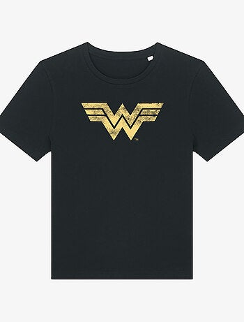 Camiseta Mujer - WONDER WOMAN VINTAGE LOGO