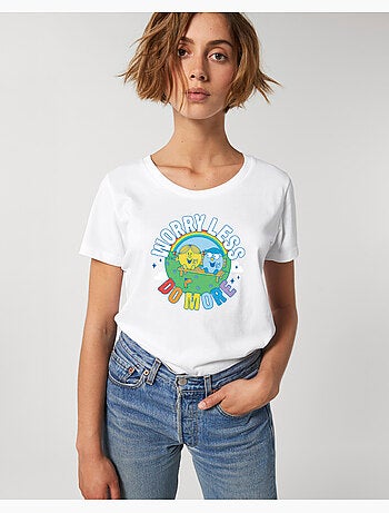 Camiseta Mujer - WORRY LESS DO MORE
