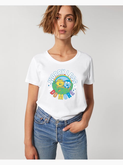 Camiseta Mujer - WORRY LESS DO MORE - Kiabi