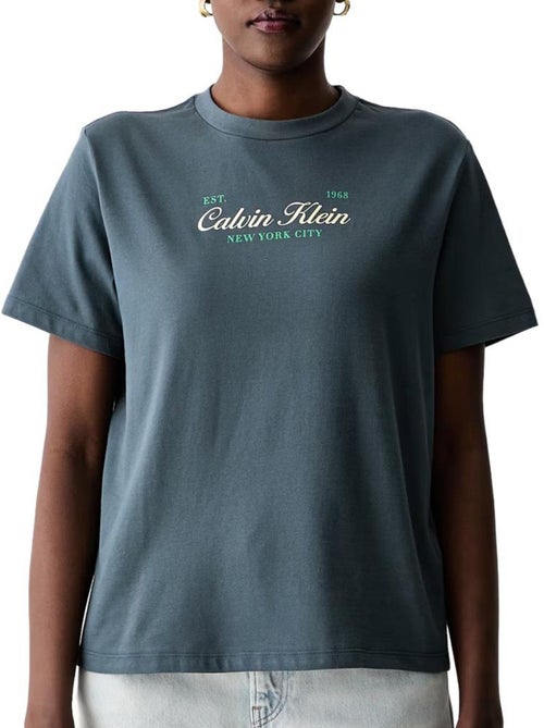 Camiseta mujer calvin klein jeans - Kiabi Camiseta mujer calvin klein jeans - Kiabi