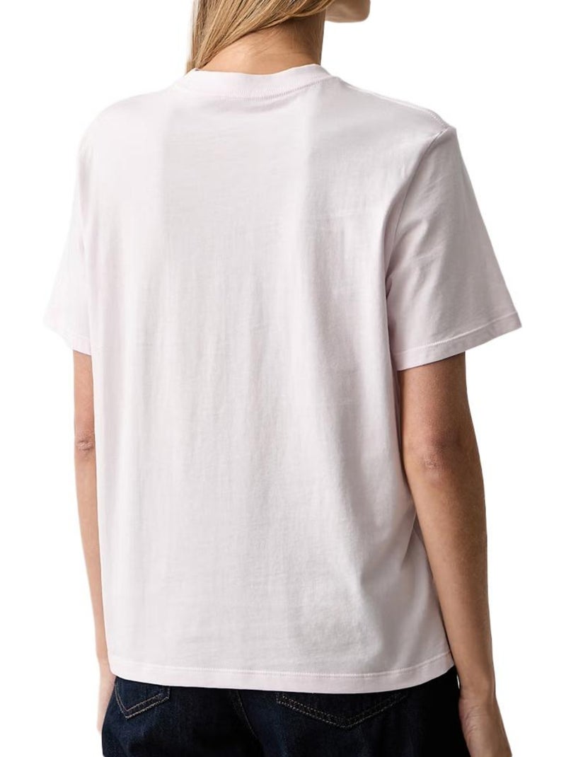 Camiseta mujer calvin klein jeans Rosa - Kiabi