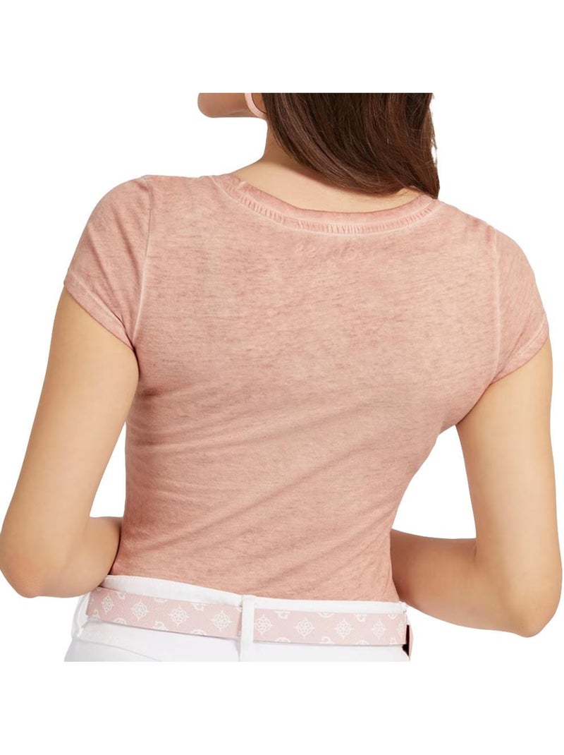 Camiseta Mujer Guess Rosa claro - Kiabi