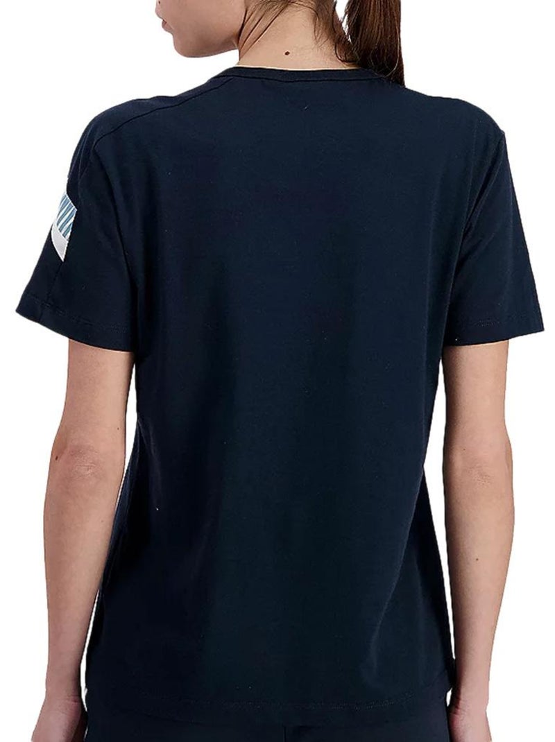 Camiseta Mujer Le Coq Sportif Azul marino - Kiabi