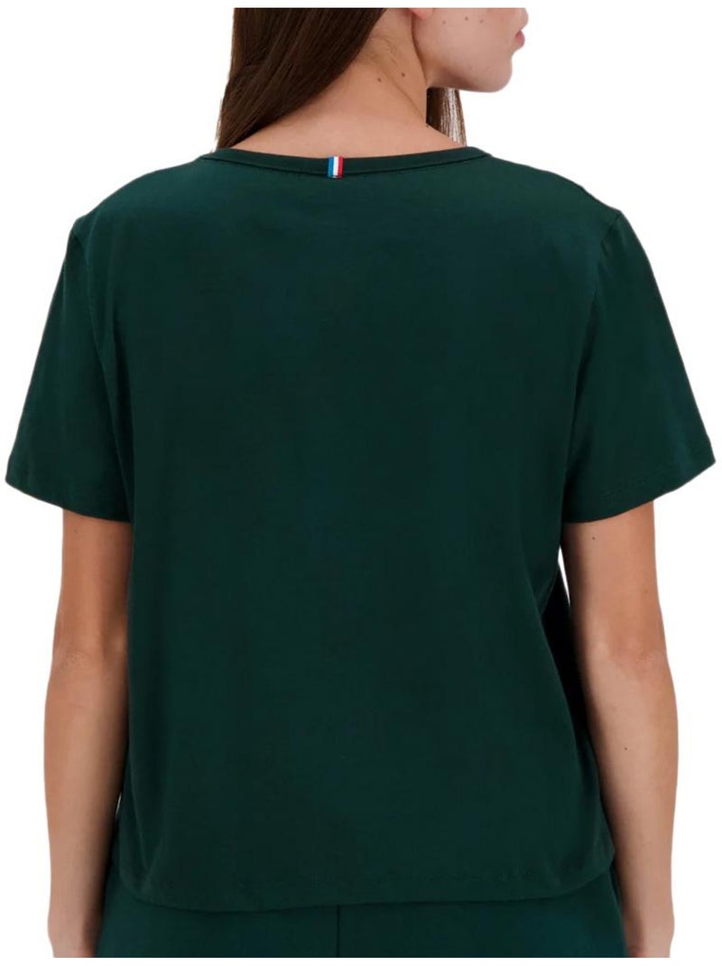 Camiseta Mujer Le Coq Sportif Verde - Kiabi