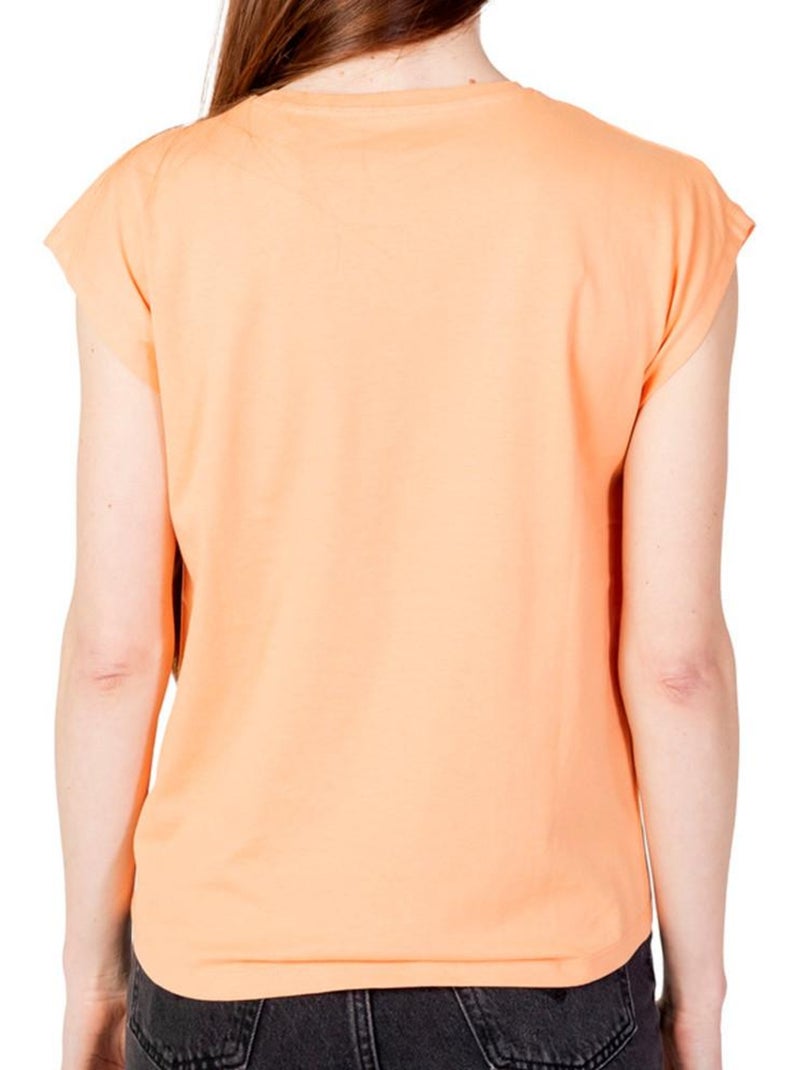 Camiseta mujer pepe jeans Naranja - Kiabi