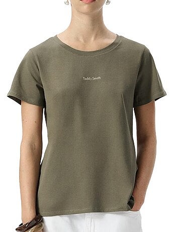 Camiseta Teddy Smith para Mujer - Estilo